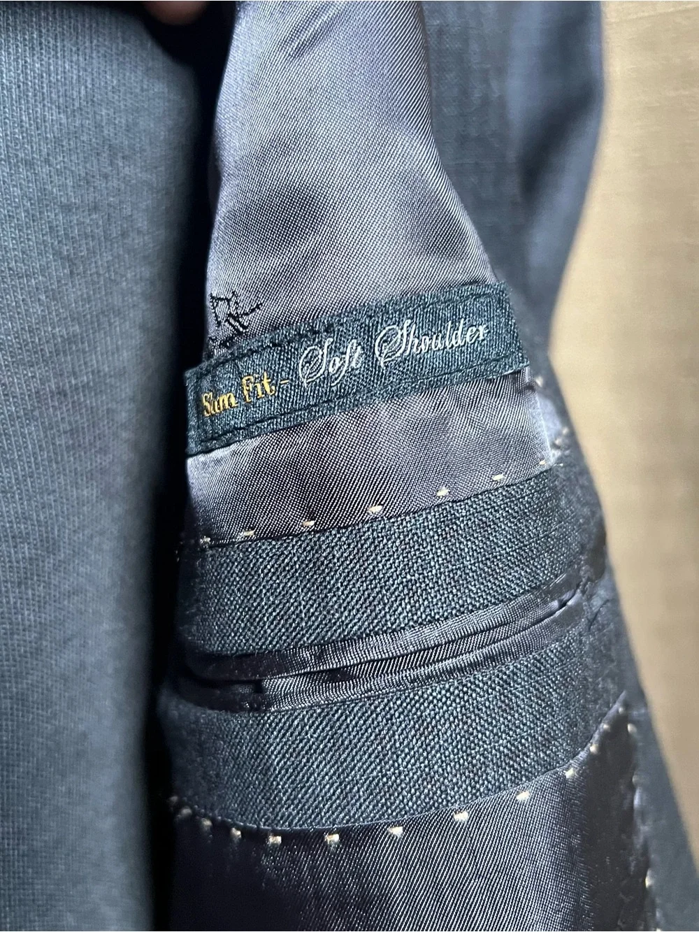 Vitale Barberis Canonico JAB Reserve GlenCheck Soho Slim Fit Wool Men’s 2pc 46R